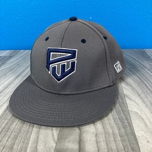 Pathway Hat The Game Pro XL Gray Blue‎ Flat Bill Style GP341 Men's